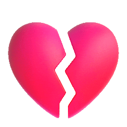 Break Up Love Sticker