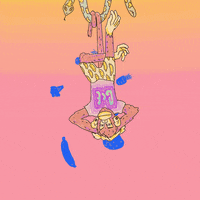 Animation Hanging GIF by Gifes Con Ensalada