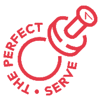 Stamp Perfect Serve Sticker by Ayano high class branding solutions