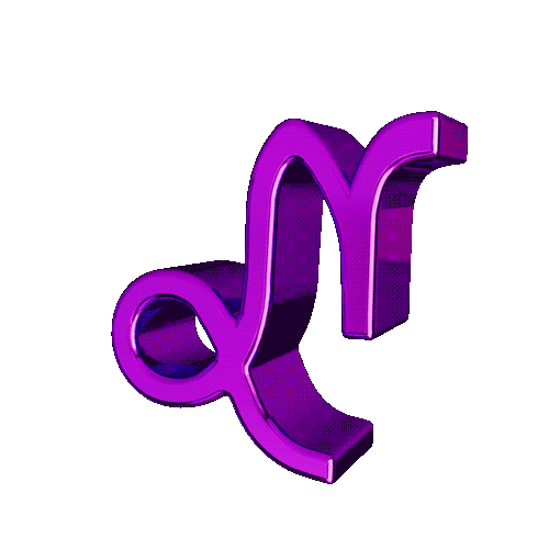 3D Zodiac Sticker by Sally Sossa