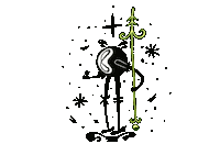 Street Art Hello Sticker