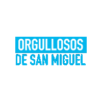 Orgullososdesanmiguel Sticker by SanMiguel
