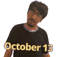 October 13Th Sticker