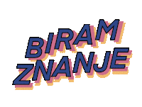 Biramznanje Sticker by Kemija FPMOZ