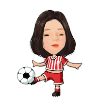 One Love Football Sticker