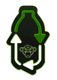Monkey Recycle Sticker by Black Bananas