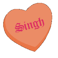 Heart Valentine Sticker by shernistreetwear