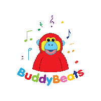 tinybeatsuk music baby monkey max Sticker