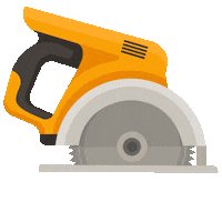 work saw Sticker by Saint-Gobain Performance Plastics