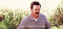 angry parks and recreation GIF