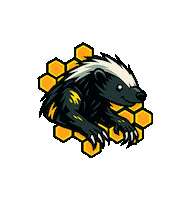 Honey Print Sticker by TEXSIB