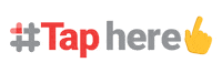 sofirefly point tap tap here marketing agency Sticker