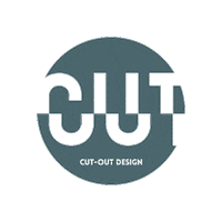 Andcut Sticker by Cut-Out Design