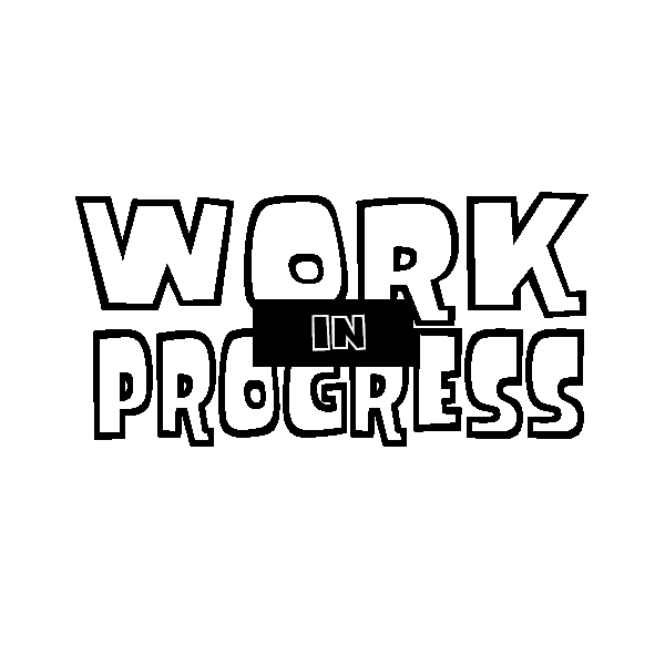 artbydale giphyupload working wip progress Sticker