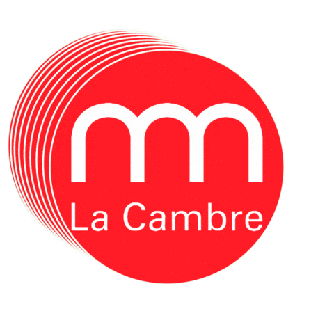 CE_La_Cambre giphygifmaker logo brussels ce Sticker