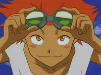 cowboy bebop smiling GIF