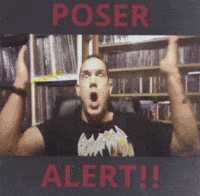 Metal Poser GIF
