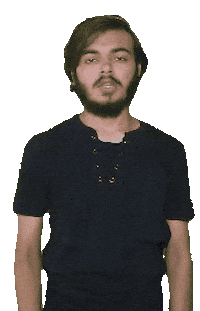 Nahi No Sticker by Grish Majethiya