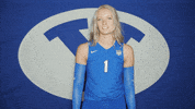 Volleyball Victory GIF by BYU Cougars