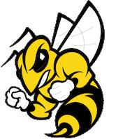 Yellow Jacket Macon Sticker by Randolph-Macon College