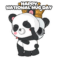 Love You Hug Sticker by PandaPals