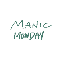 Manic Monday Ugh Sticker by CKO Digital