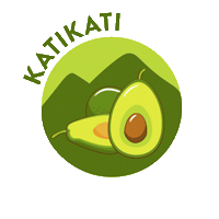 Bayofplentynz avocado new zealand tauranga mount maunganui Sticker