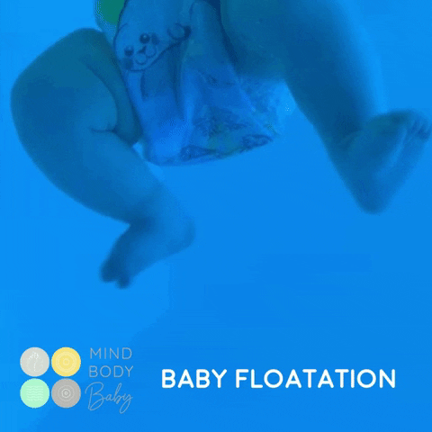 MindBodyBaby_Cyprus giphyupload baby water float GIF