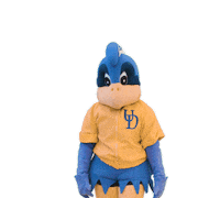Happy Baby Blue Sticker by Delaware Blue Hens