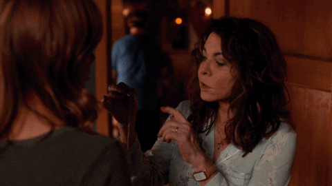 stockard channing kill GIF by The Guest Book