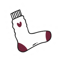Sock Sticker by study_at_lsmu