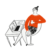 Homeoffice Sticker by study_at_lsmu