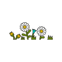 maevechocolate flower garden seattle maeve Sticker