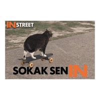 InStreet sokak instreet sokaksenin in street Sticker