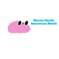 Mental Health Brain Sticker by UC Davis