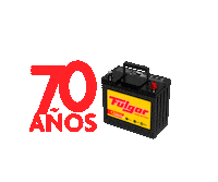 Fulgorvzla bateria fulgor acumulador fulgorvzla Sticker