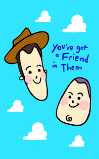 best friends bff GIF by Disney Pixar