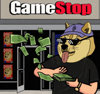 Egonauts dog money crypto nft GIF