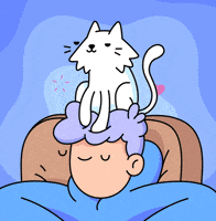 Relaxed Cat GIF by doodles