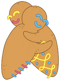 Comida Felicidad Sticker by CYRANO CORFÚ
