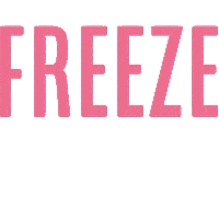 Freeze Frozen Cocktails Sticker by LIC