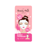 Girl Pink Sticker by The Beauty Mask Company®