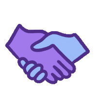 Shake Hands Ok Sticker by Eledraws (Eleonore Bem)