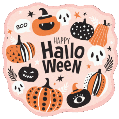 Trick Or Treat Halloween Sticker