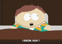 eric cartman bed GIF by South Park 