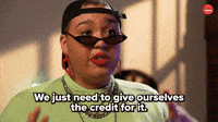 Credit for it