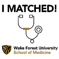 Matchday Wfu Sticker by Wake Forest School of Medicine