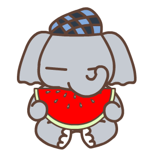 Emoji Elephant Sticker