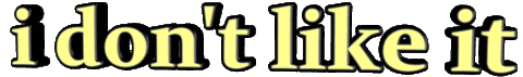 text dislike Sticker