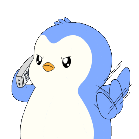 Angry Penguin Sticker by Pudgy Penguins
